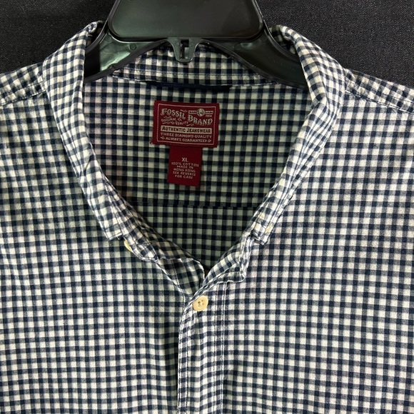 Fossil Shirt Men’s Size X-LARGE Long Sleeve Button Down HF21 - Picture 7 of 9
